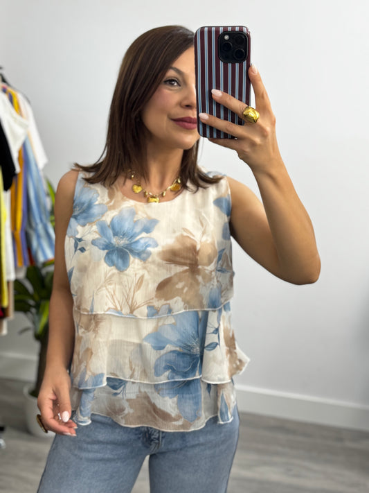 Blusa Volantes