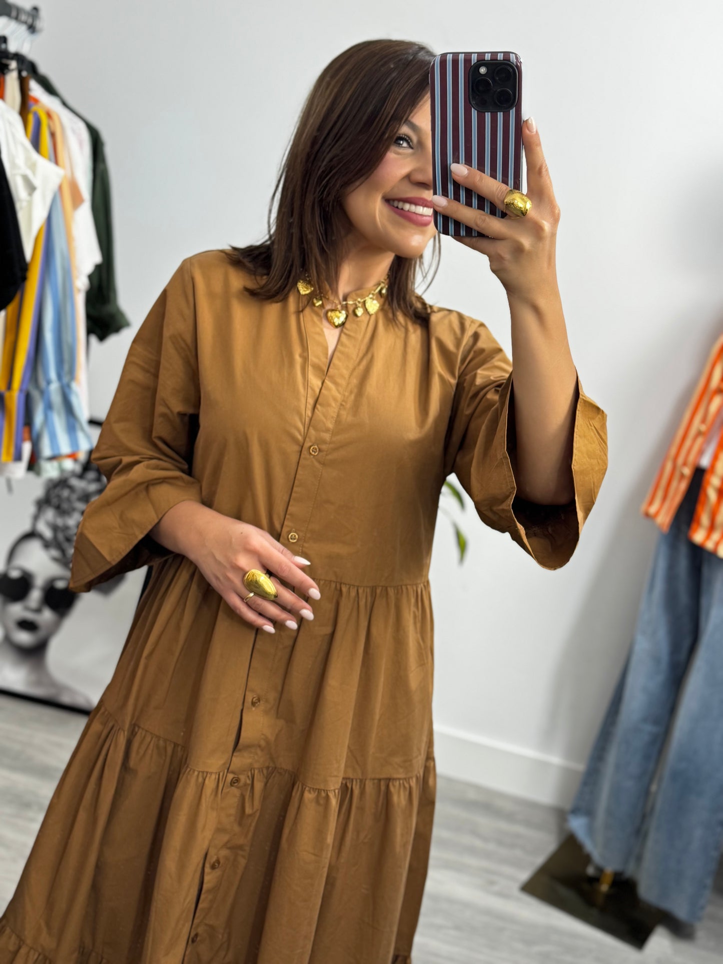 Vestido Caramelo