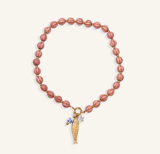 Collar Pescaíto Rosa