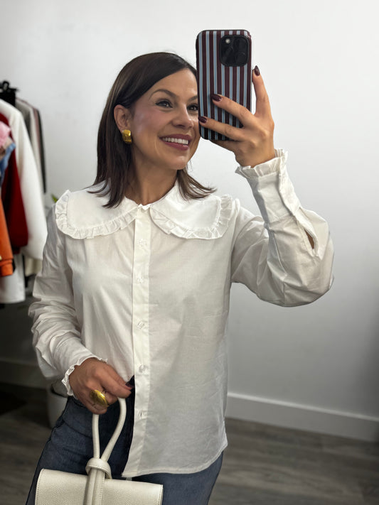 Camisa cuello bobo