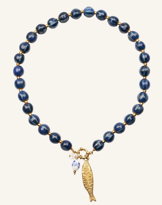 Collar Pescaíto Azul