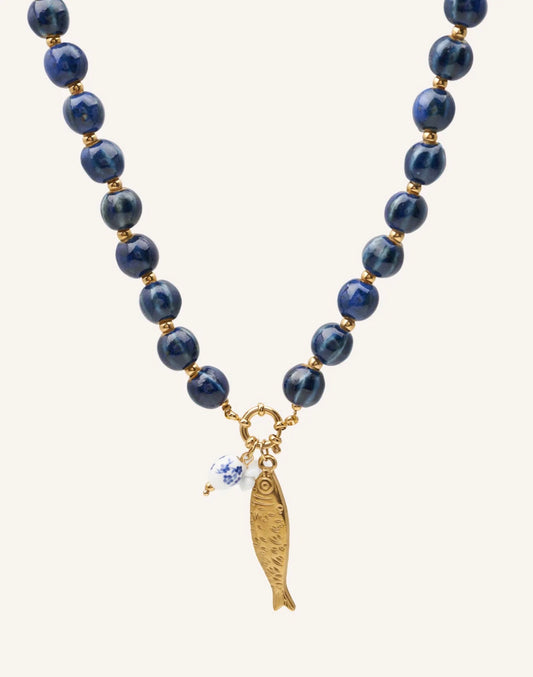 Collar Pescaíto Azul