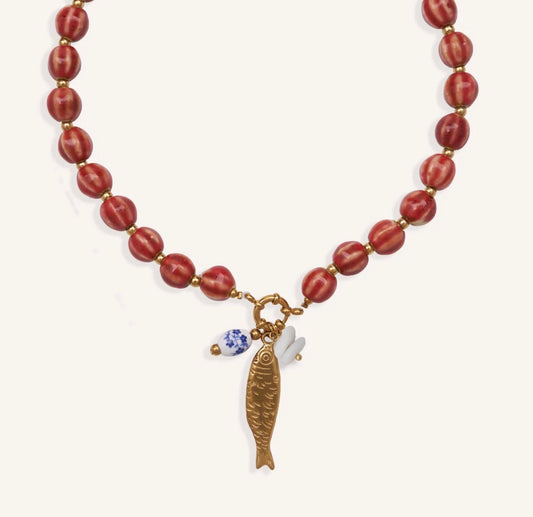 Collar Pescaíto Rojo
