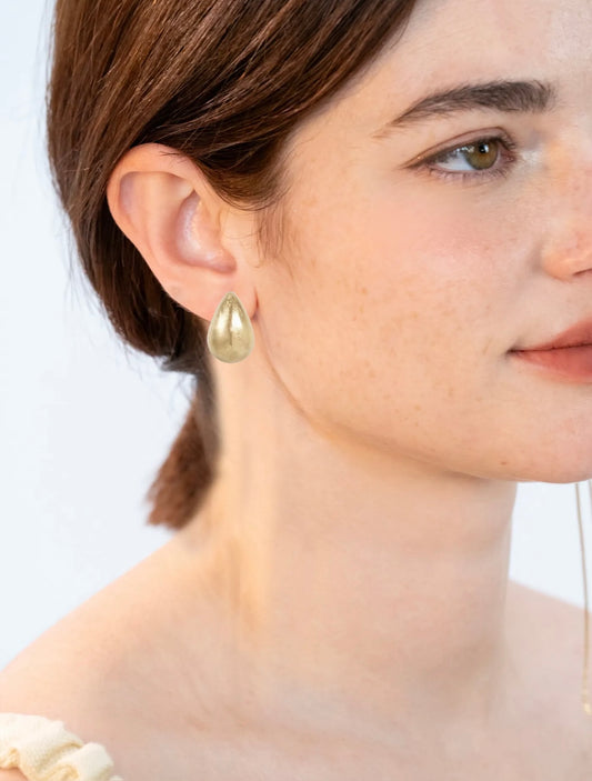 Pendientes Gota Risco