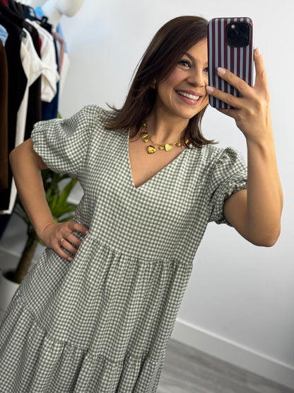 Vestido Vichy