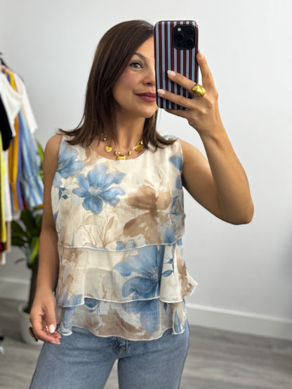 Blusa Volantes