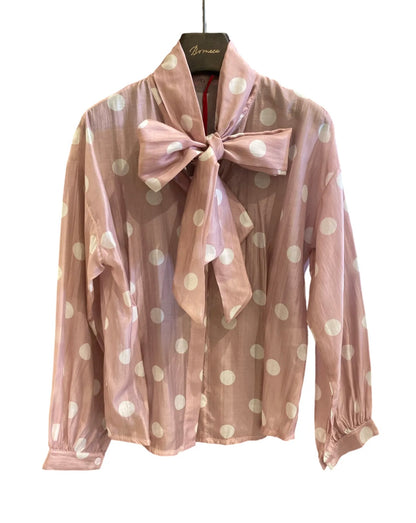 Blusa Lazada Lunares