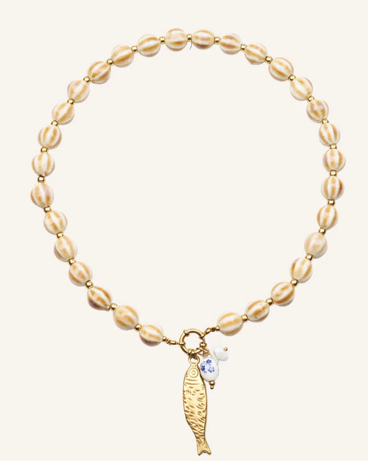Collar Pescaíto Beige