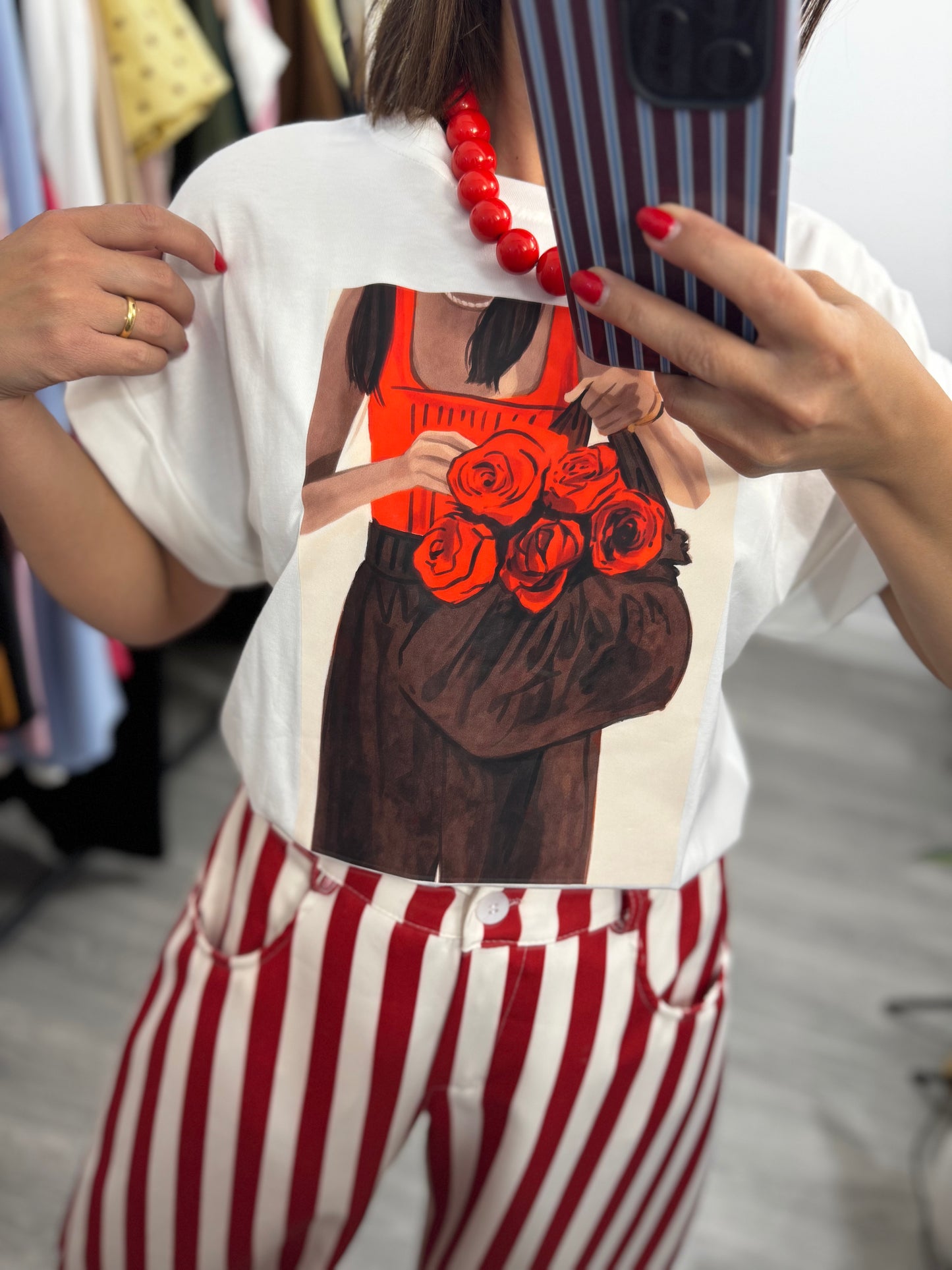 Camiseta Flores