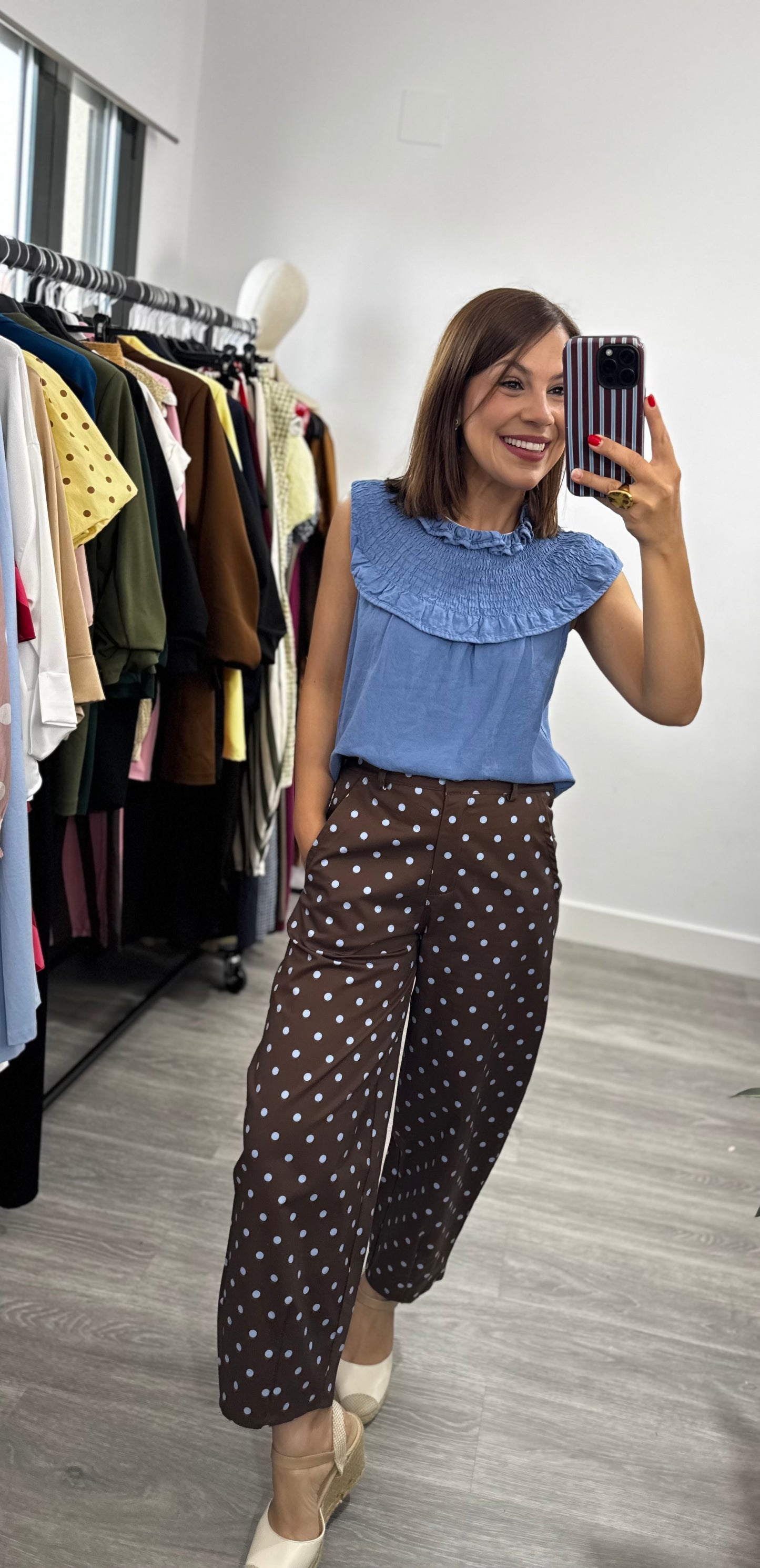 Blusa Júlia Azul