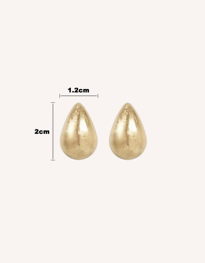 Pendientes Gota Risco