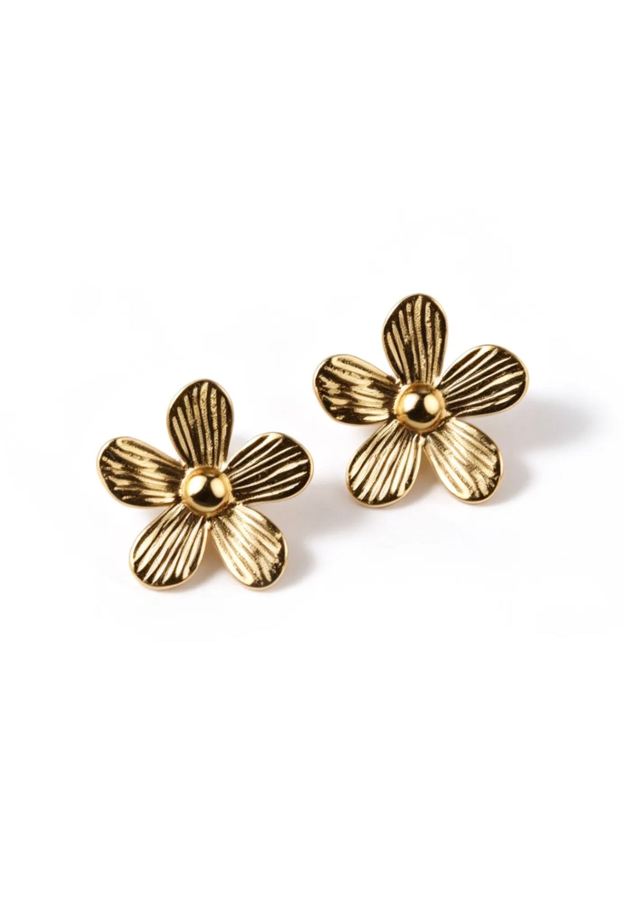 Pendientes Flor clásica