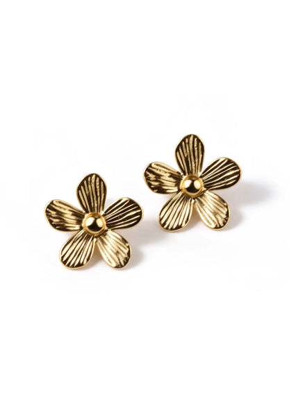 Pendientes Flor clásica