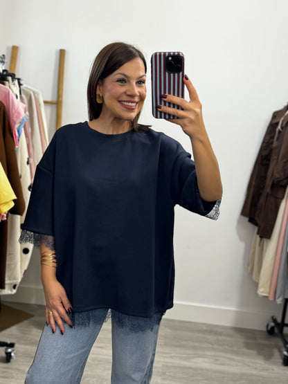 Camiseta Encaje