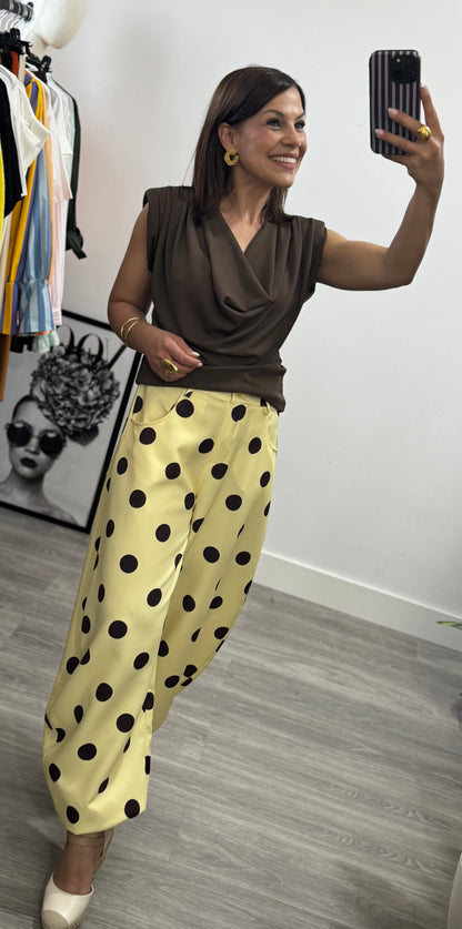 Pantalón Ballon Lunares