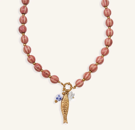 Collar Pescaíto Rosa