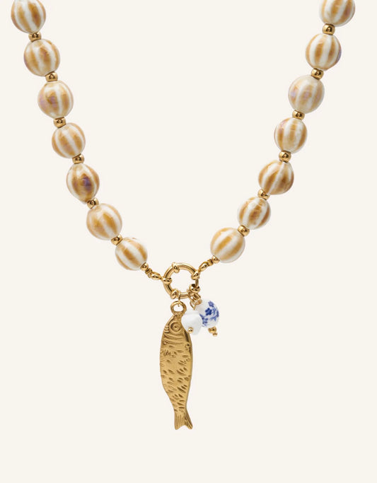 Collar Pescaíto Beige