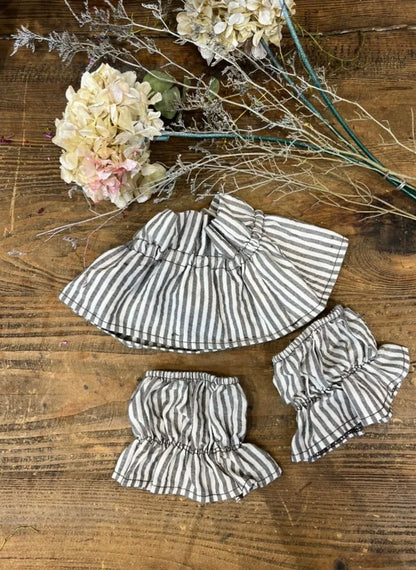 Cuello y puños Rayas