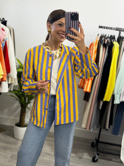 Chaqueta Rayas