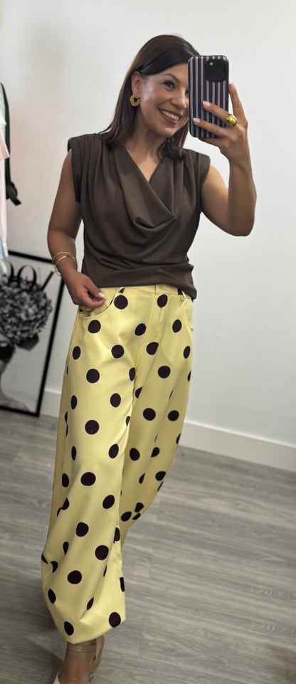Pantalón Ballon Lunares
