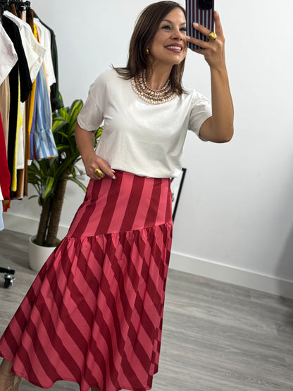 Falda Rayas