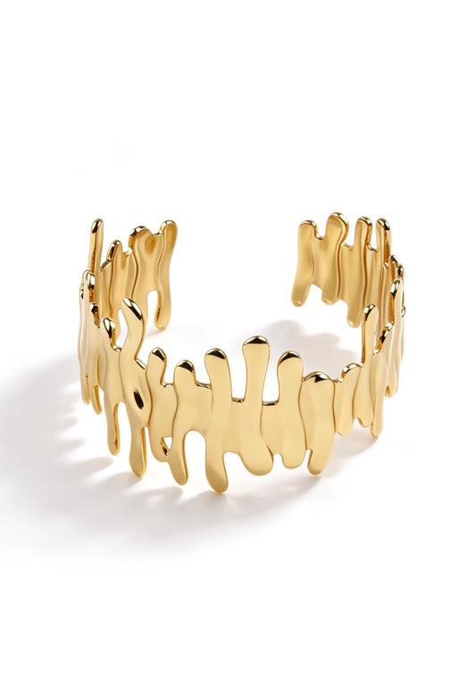 Pulsera de Líneas Orgánicas