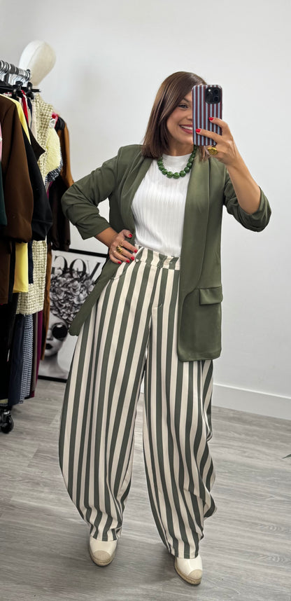 Blazer fruncido