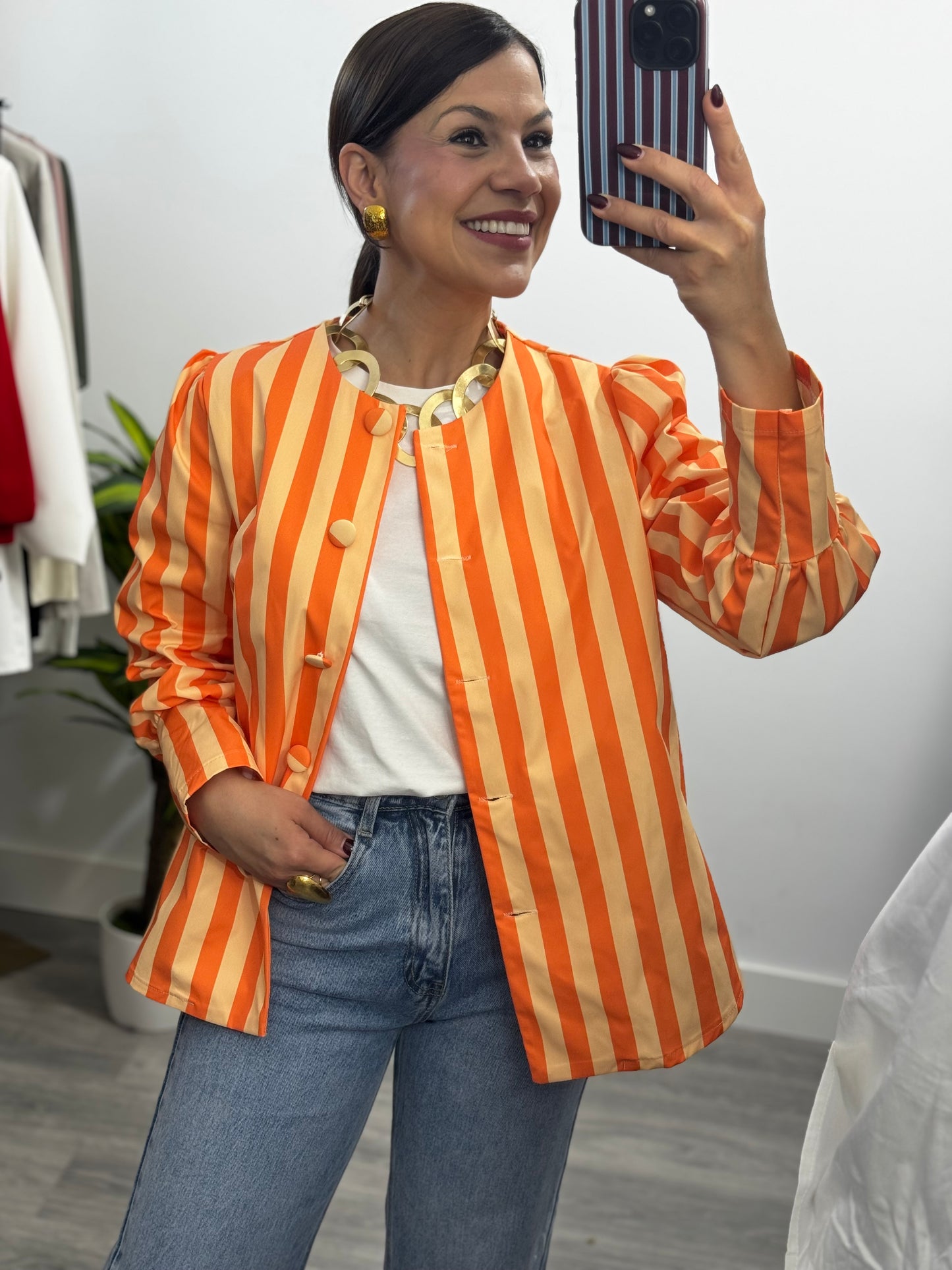Chaqueta rayas