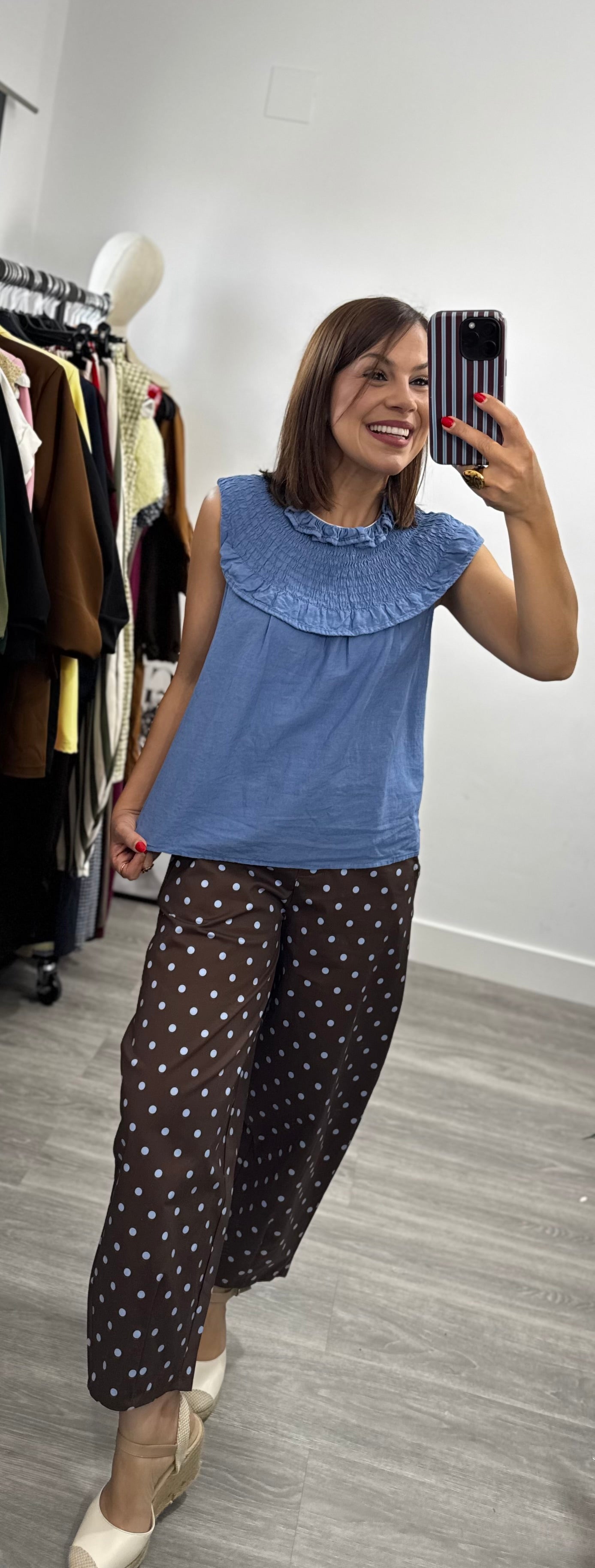 Blusa Júlia Azul
