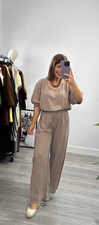 Pantalón Taupe