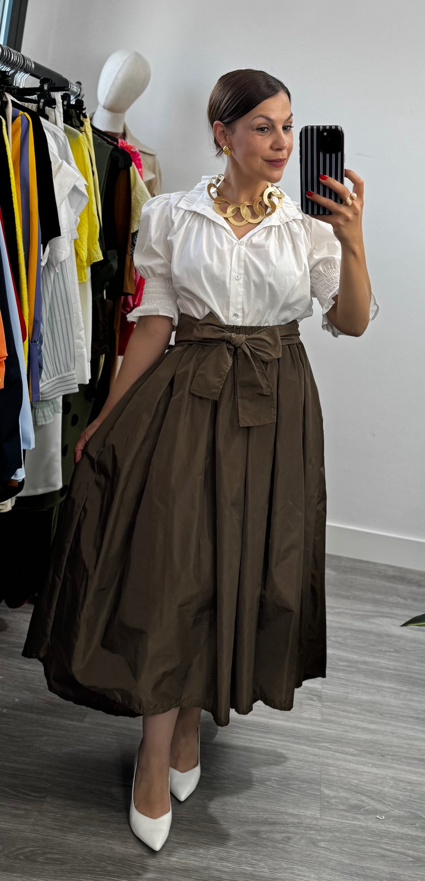 Falda Bombón Maxi