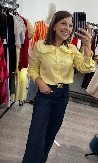 Camisa cuello bobo