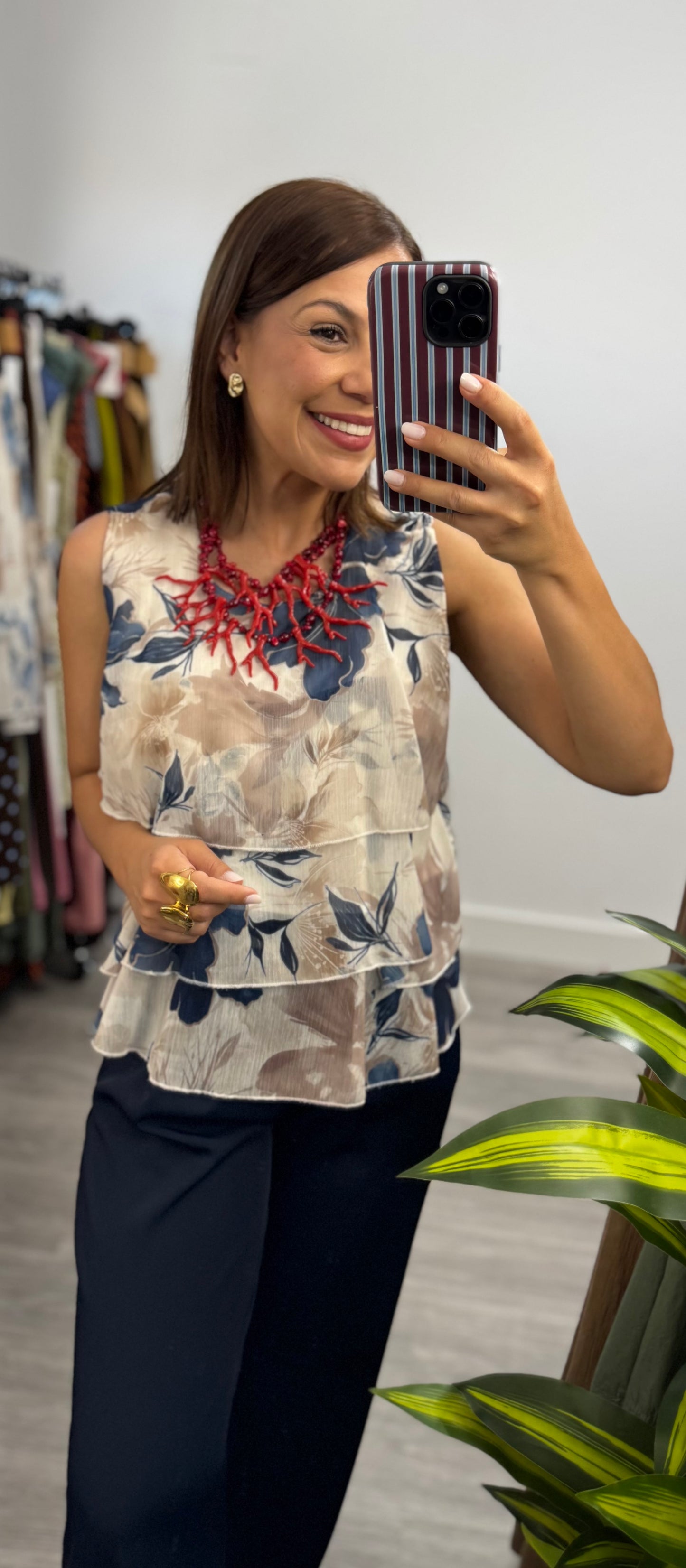 Blusa Volantes
