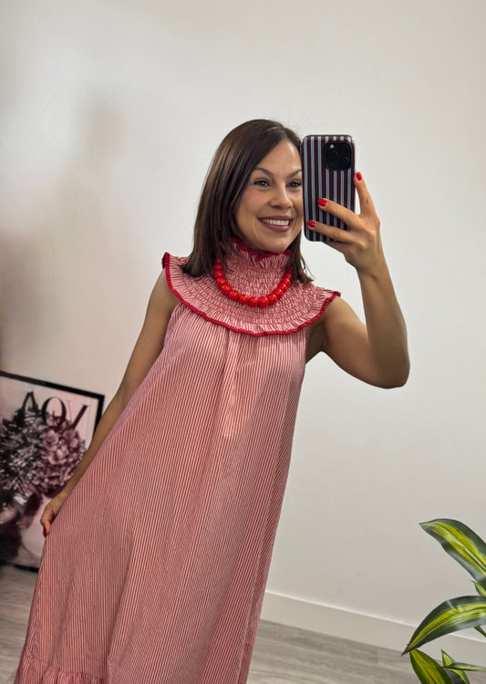 Vestido Brisa Rojo