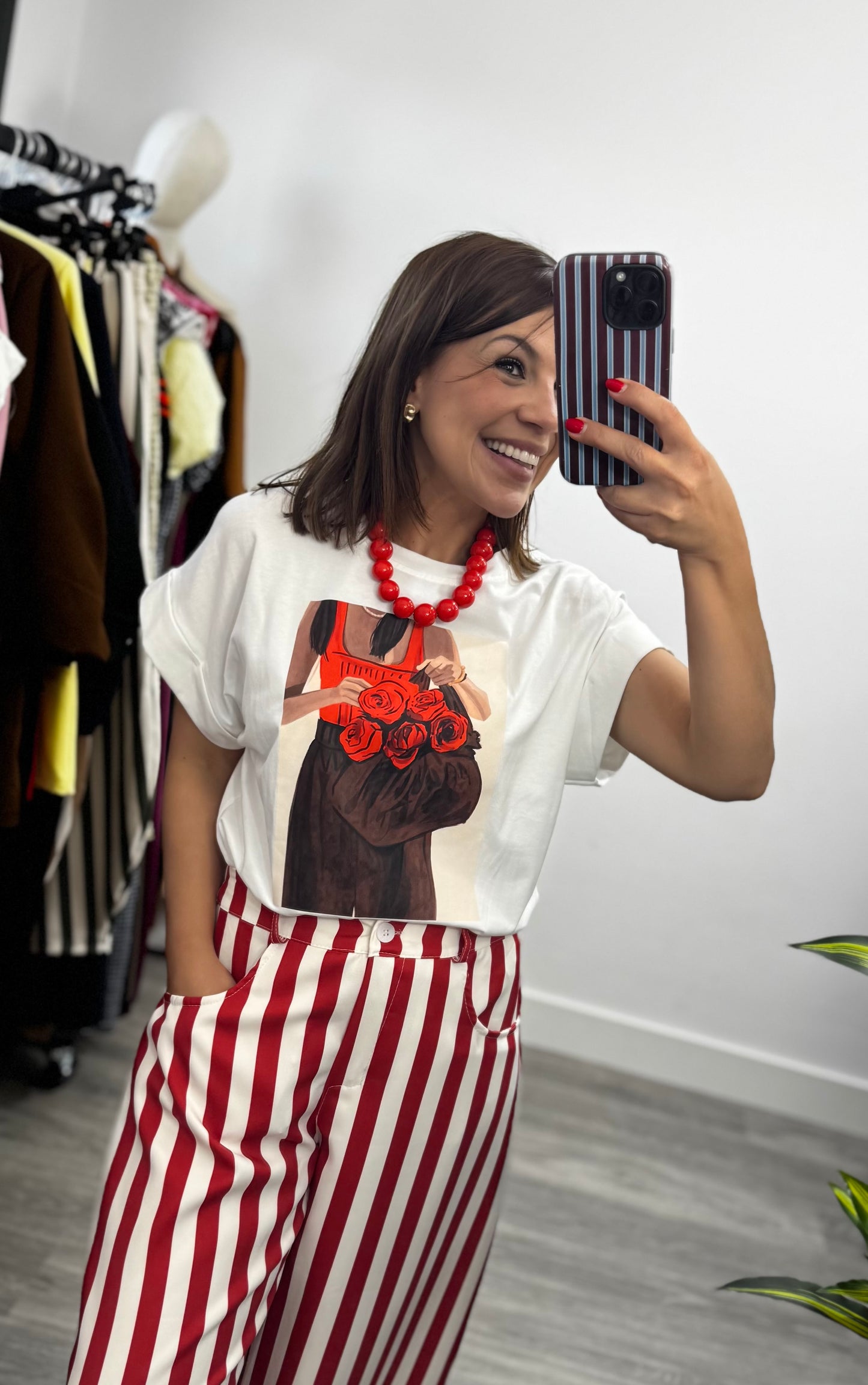Camiseta Flores
