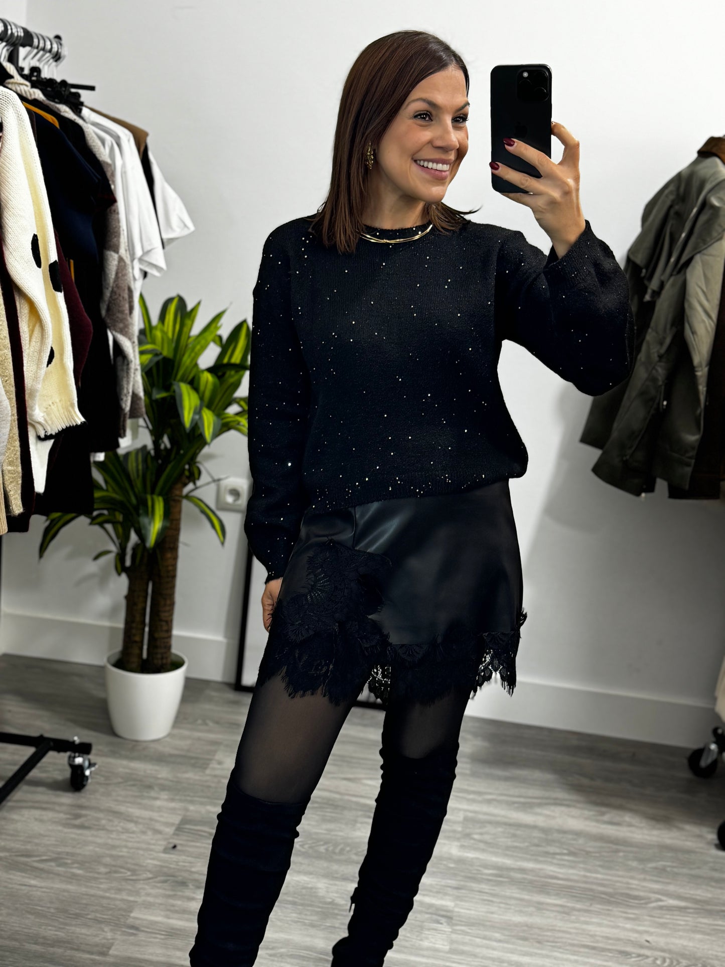 Falda/pantalón Lace