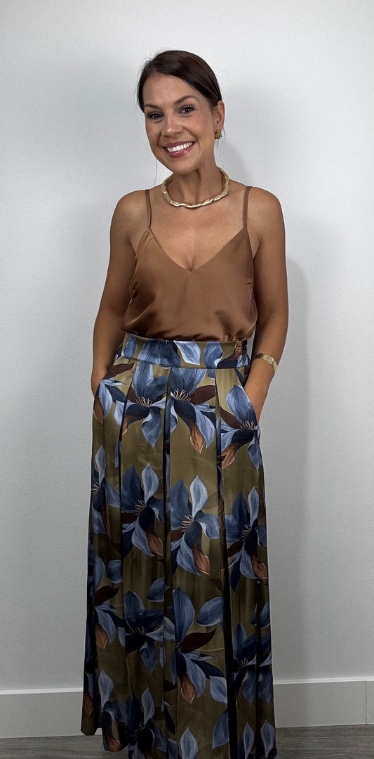 Top de tirantes satinado