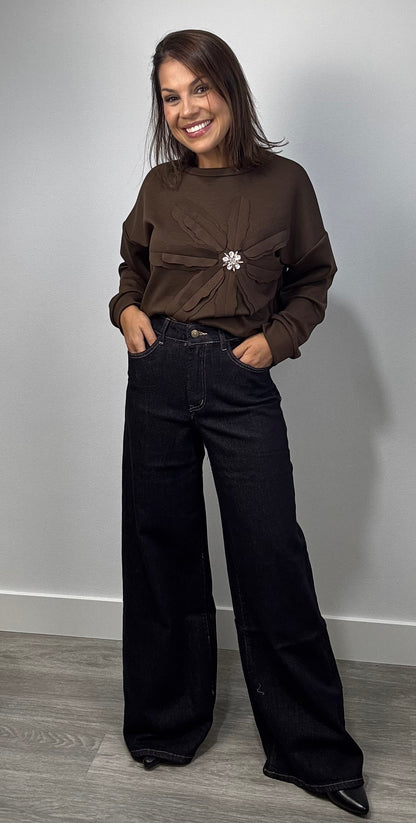 Pantalón Vaquero Azul Oscuro