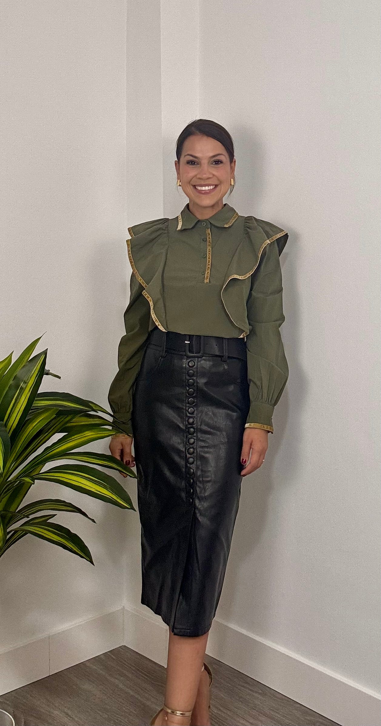 Falda de tubo bolsillos