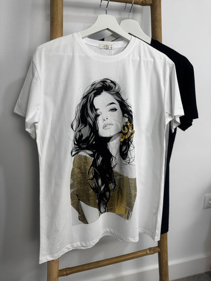 Camiseta CHIC  joyas
