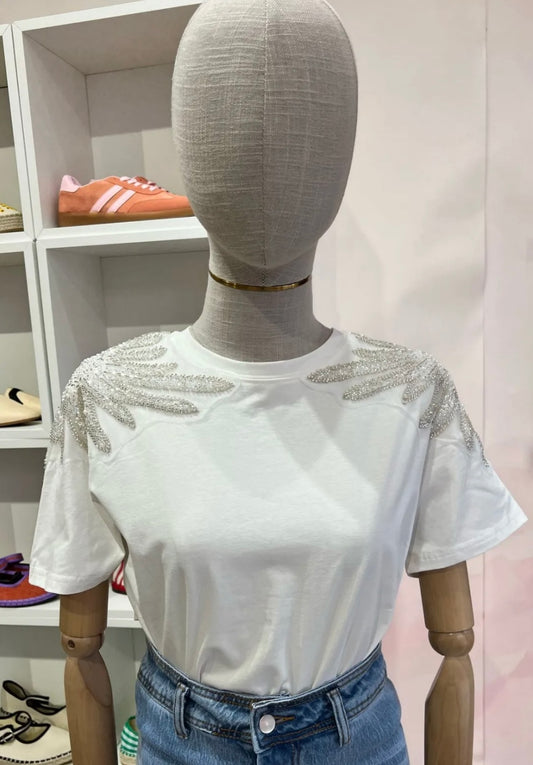 Camiseta lentejuelas