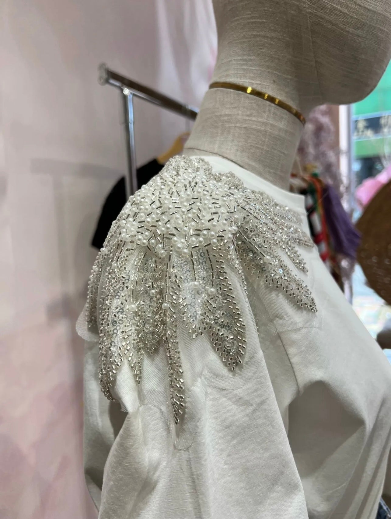 Camiseta lentejuelas