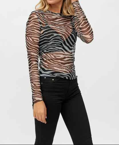 Camiseta de Tul Cebra