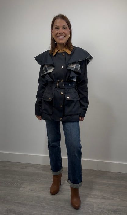 Chaqueta Diva volantes