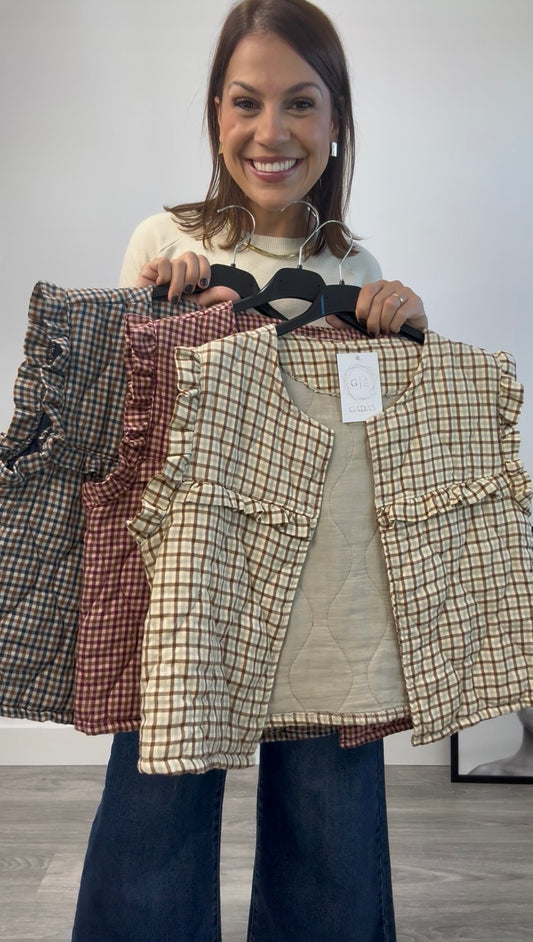 Chaleco de Cuadros