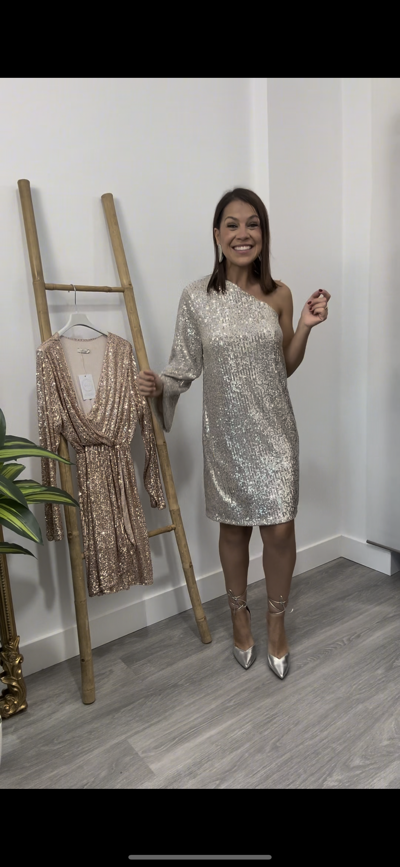 Vestido Destello Manga