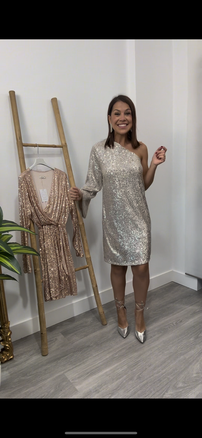 Vestido Destello Manga